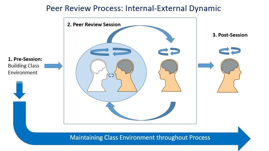 Internal-External Dynamic of Peer Review process
